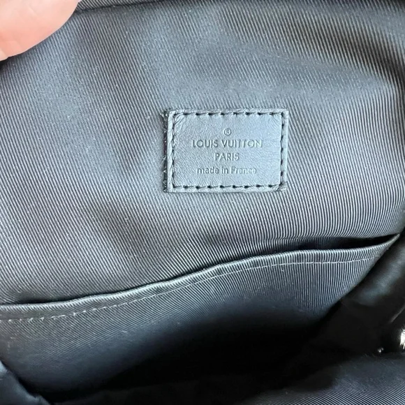 Louis Vuitton Damier Infini Avenue Sling bag Onyx Black Gray Checker Leather - Picture 11 of 11
